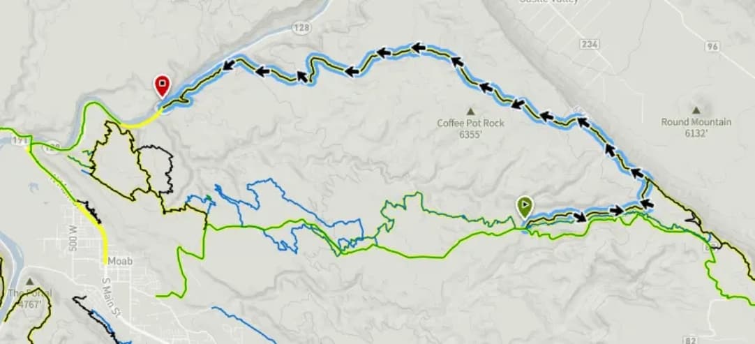 Porcupine Rim Trail. Photo: MTB Project