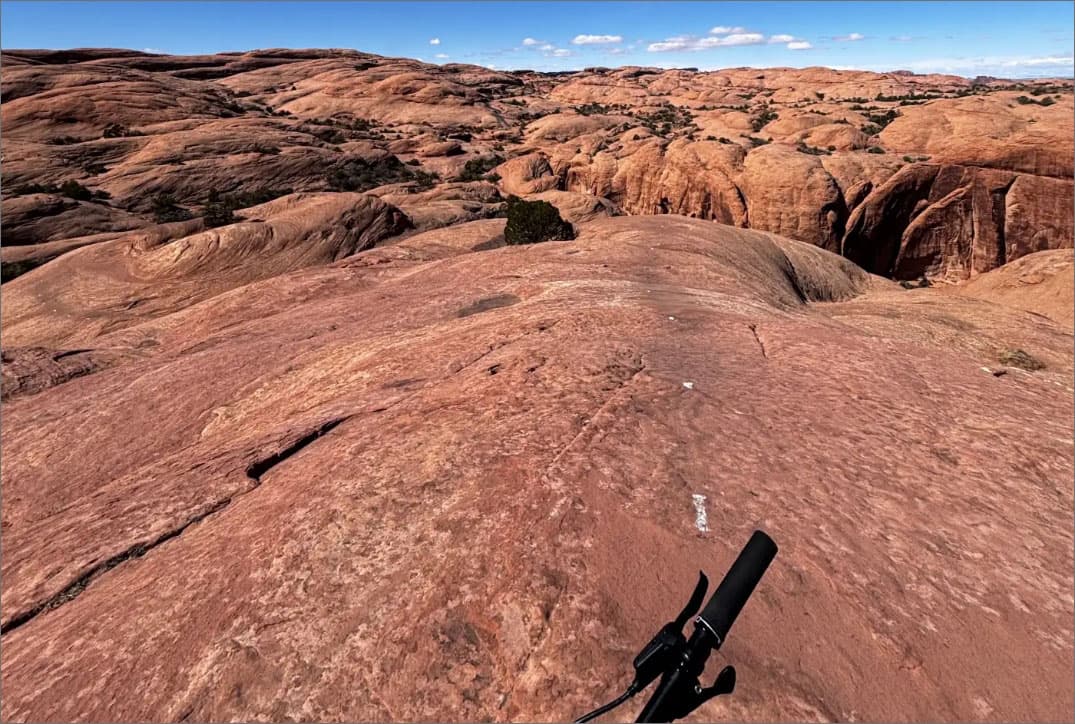 The otherworldly views of Sliprock. Photo: Devin McCoy