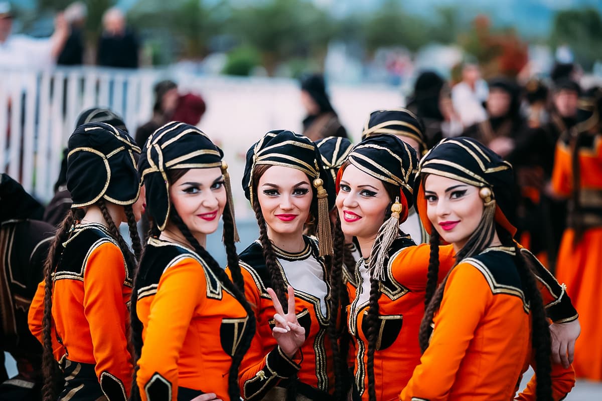 Join a traditional Georgian Supra feast and toasts