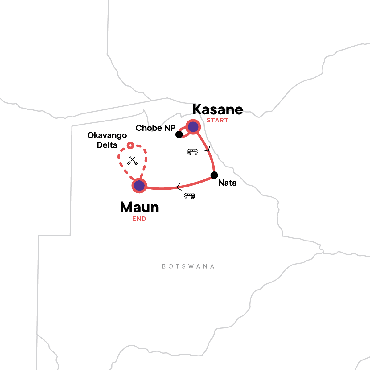 Kasane/Chobe National Park Lodge