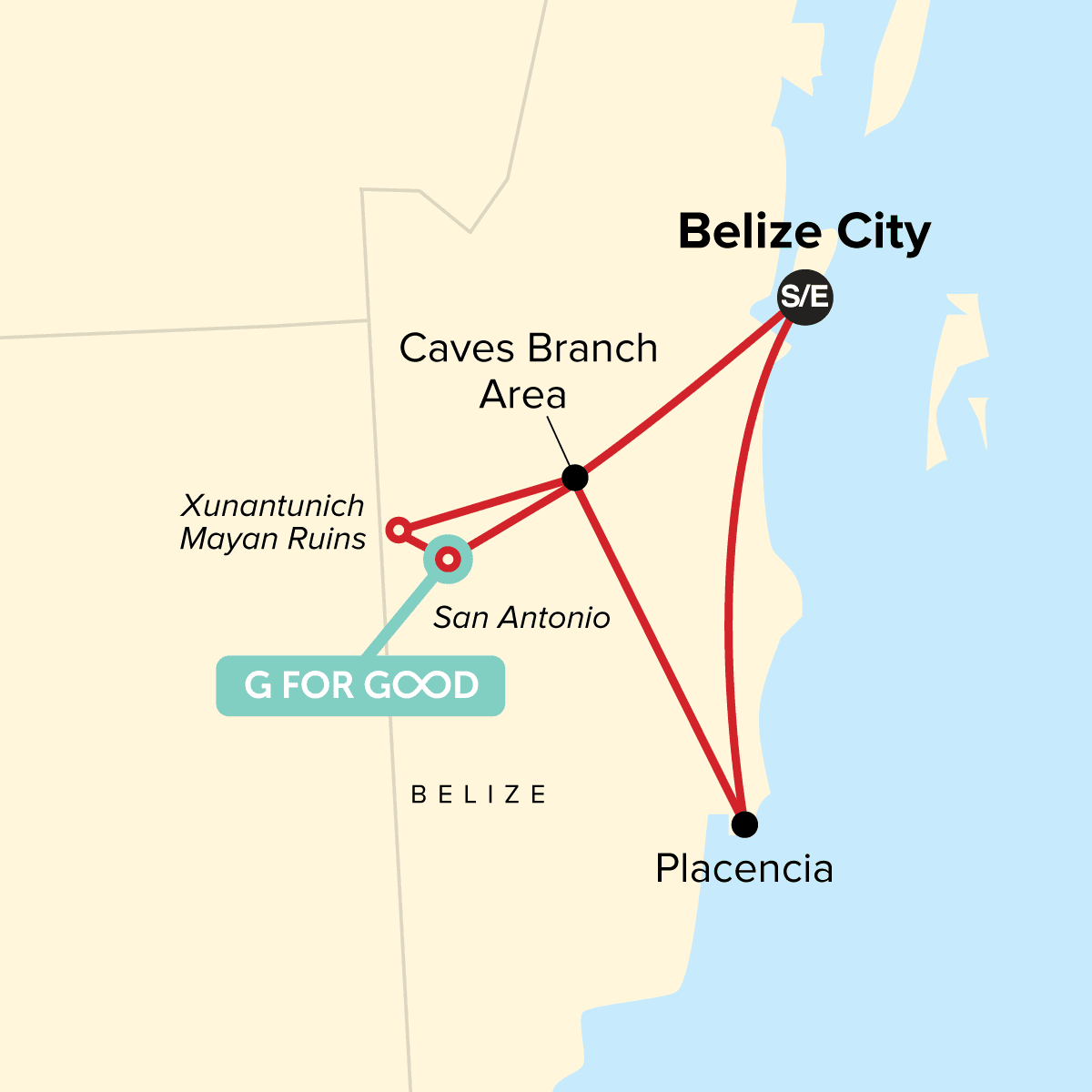Belize City/Caves Branch