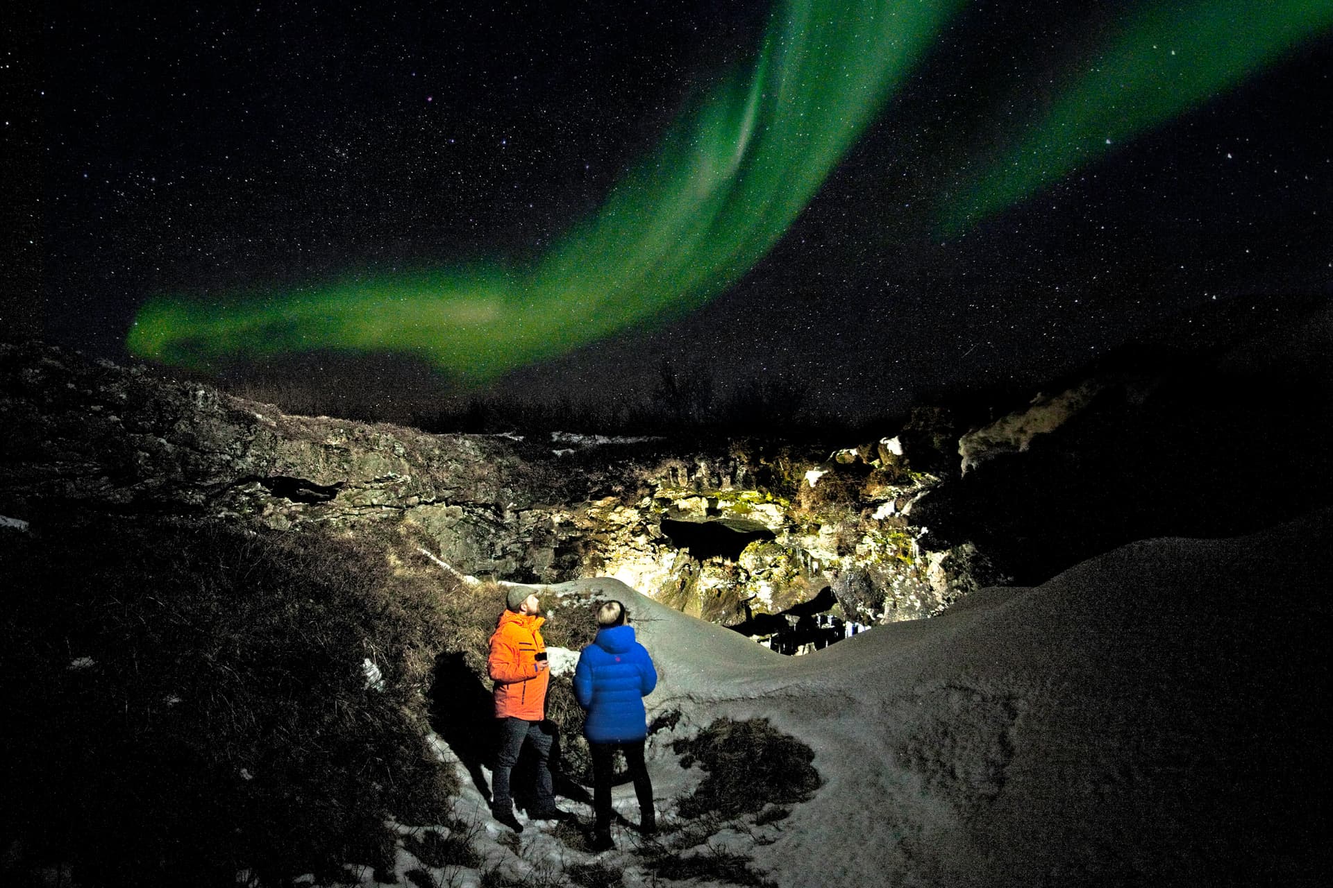 Winter in Iceland: Waterfalls & Aurora Nights